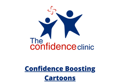 Confidence Boosting Cartoons Cover